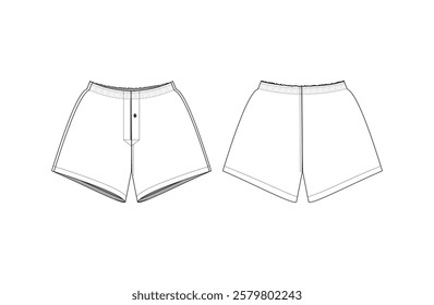 running short for men and women casual wear
