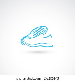 Running Sneakers - vector illustration