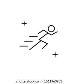 Running, sport icon. Element of sport thin line icon