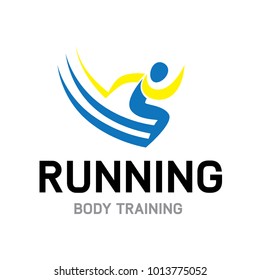 running sport logo