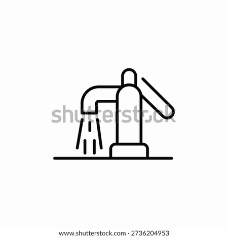 running tap icon sign vector