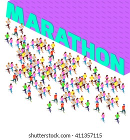 running team marathon