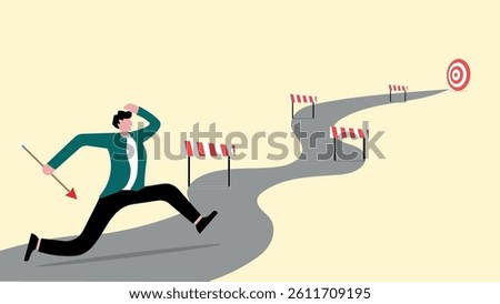 Running towards a goal, carrying a plan to achieve a target, running towards success, a prosess of fighting againts obstacles, achieving goals through obstacles