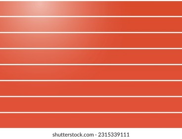Running Track or Athlete Track Background Texture. Vector Illustration. 