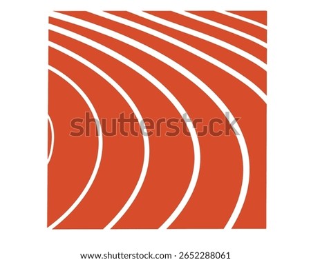 running track and field vector