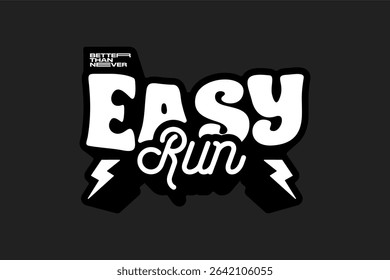 running tshirt design athletic mode, suitable for merchandise