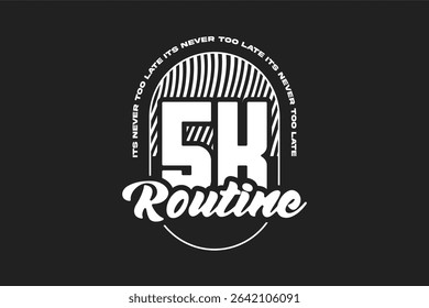 running tshirt design athletic mode, suitable for merchandise