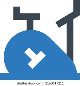 running Vector illustration on a transparent background. Premium quality symmbols. Glyphs vector icons for concept and graphic design. 
