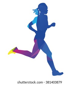 23,838 Running girl icon Images, Stock Photos & Vectors | Shutterstock