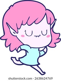 running woman in bright neon colors