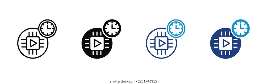 Runtime icon set multiple style collection