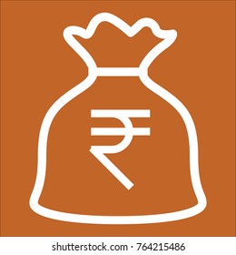 Rupee Money bag