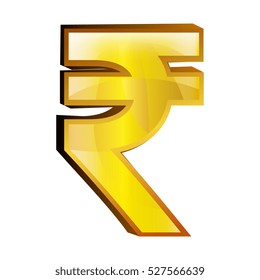 rupee money gold icon