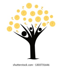 Rupee, Money tree 