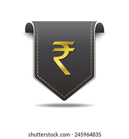 Rupee Sign Vector Icon Design