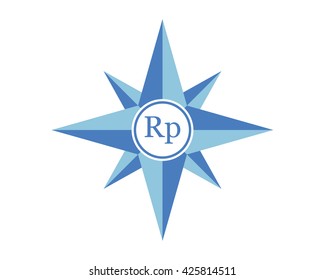 rupiah compass value financial bank money price image vector