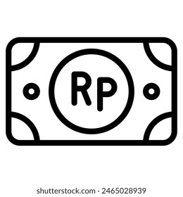 Rupiah Currency business money illustration