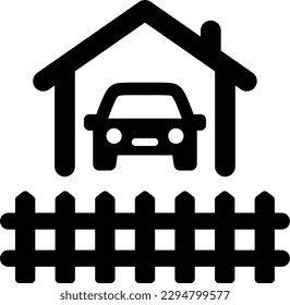 rural car vehicle parking fence 29611