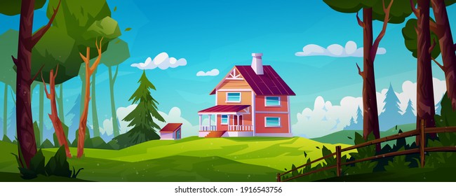 3,086 Cartoon House Porch Images, Stock Photos & Vectors | Shutterstock