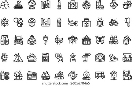 Rural icons High-Quality Vector Icons Collection with Editable Stroke. Ideal for Professional and Creative Projects