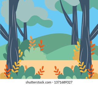 rural landscape icon