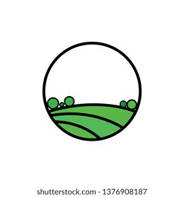 Rural nature icon
