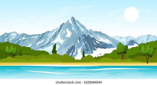Rural summer landscape