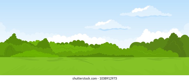 Rural summer landscape