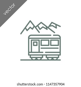 rural train icon