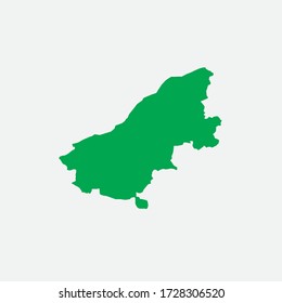Ruse City of Bulgaria. Map vector illustration.