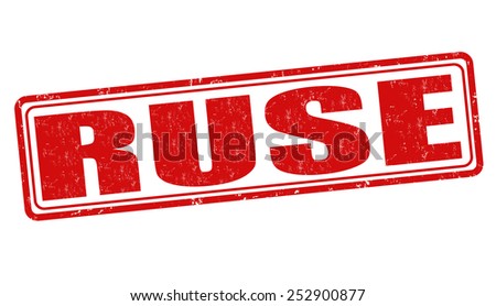 Ruse grunge rubber stamp on white background, vector illustration  