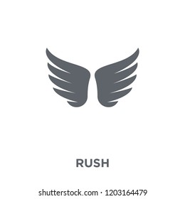 Rush icon. Rush design concept from Time managemnet collection. Simple element vector illustration on white background.
