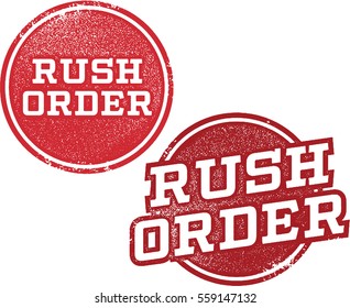 Rush Order Rubber Stamps