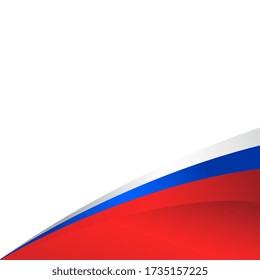 russischer Hintergrund Vector Design-Vorlage