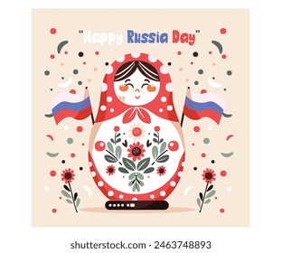 Russia Day called Day of adoption of the Declaration of State Sovereignty of RSFSR before 2002, is the national holiday of the Russian Federation. It has been celebrated annually on 12 June since 1992