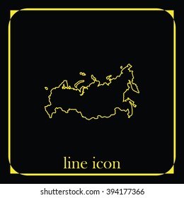 Russia detailed map.