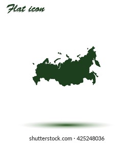 Russia detailed map.