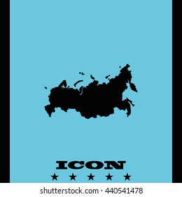 Russia detailed map.