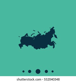 Russia detailed map.