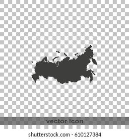 Russia detailed map.