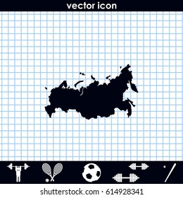 Russia detailed map.