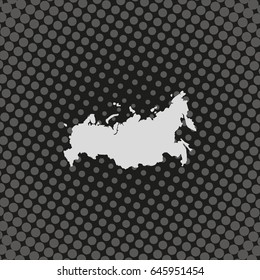 Russia detailed map.