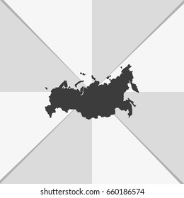Russia detailed map.