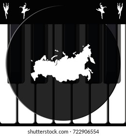Russia detailed map.