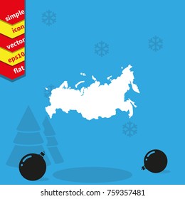Russia detailed map.