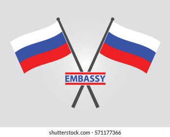 Russia Emblem Embassy