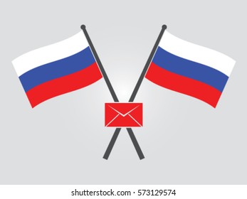 Russia Emblem Mail