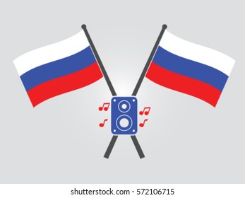 Russia Emblem Music Concert Festival