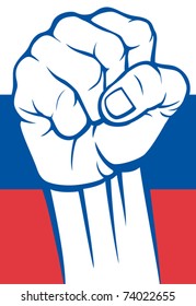 russia fist