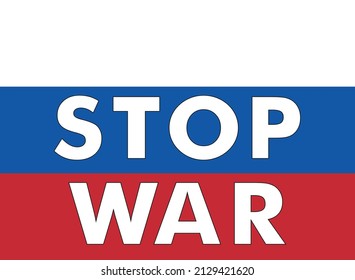 Fondo de la bandera de RUSIA. Concepto de resistencia. Detengan la guerra entre Rusia y Ucrania. Concepto creativo. Concepto de solidaridad.